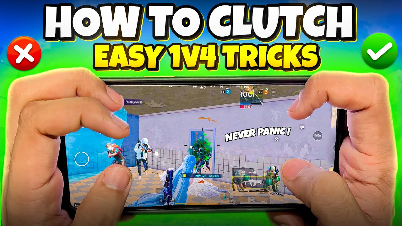 (Pt.2) How to Clutch 1v4 Everytime | Improve Close Range & Game Sense ...