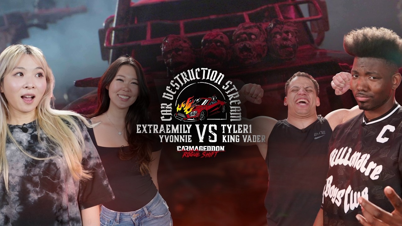 Carmageddon: Rogue Shift - Car Destruction Stream (Ft. Tyler1, ExtraEmily, Yvonnie, King Vader)