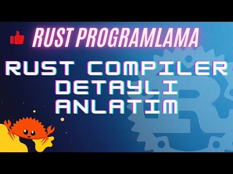 Rust Programlama Dersleri 2 - rust compiler detaylı anlatım | Hello, world!