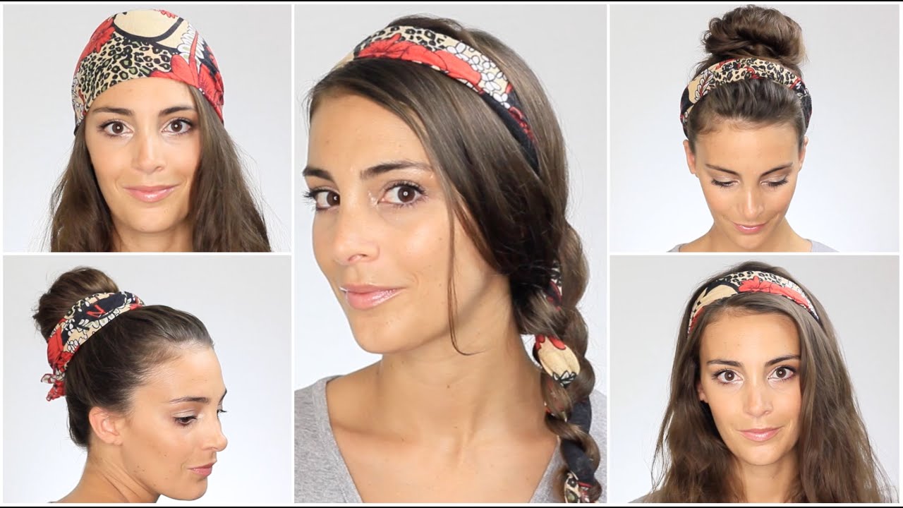 foulard bandeau cheveux