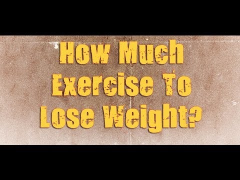 how much exercise to lose weight in a month