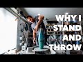 Throwing Pots STANDING Vs. SITTING