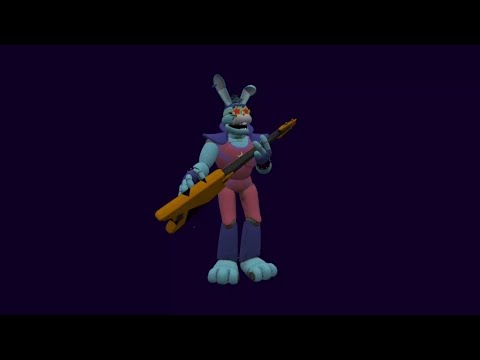 Update Glamrock Bonnie +Shattered version (both models by me iahniufwsr) :  r/fivenightsatfreddys