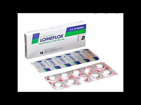 Video: Lomefloxacin - Instructions For Use, Price, Reviews, Tablet Analogs