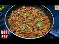 South Indian Mutton Boti Fry Traditional Delicious