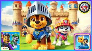 Paw Patrol Rescue Knights Pup - Knight Chase and Dragon's mission - 汪汪隊救援世界 - 阿奇龍騎士的有趣任務