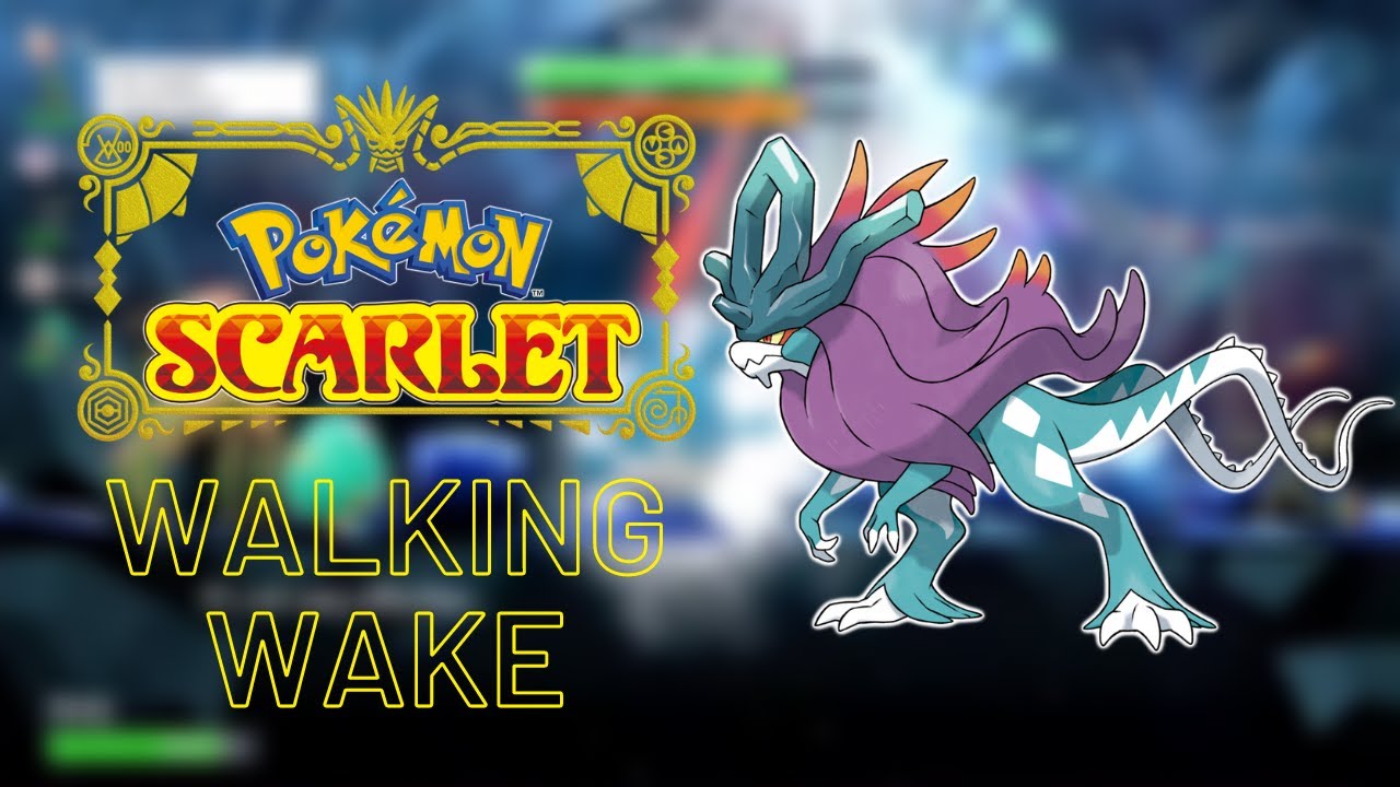 Walking Wake can WALK ON WATER in Pokemon Scarlet and Violet!