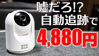 自動追跡みまもりカメラが4,888円！コスパがエグい塚本無線の「みてるちゃん猫」【防犯カメラ】