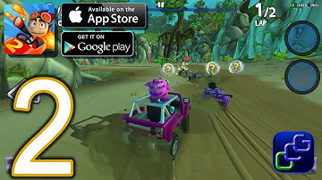 Beach Buggy Racing 2 Android iOS Walkthrough - Part 2 - Level 2 Breach Bro Race