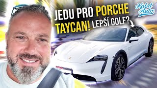 Bouraný Porsche Taycan za 76 tis. € s rozházeným lakem z fabriky? Je Taycan lepší Golf?