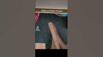 Static vs Kinetic Friction