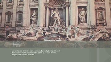 Parallax Scrolling Slideshow | After Effects Template