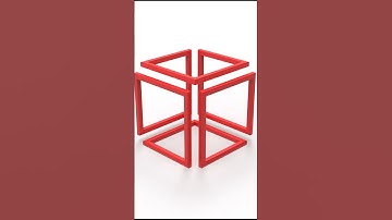 Infinity Cube Design in SOLIDWORKS. #shorts #youtubeshorts #trending #quicktips #cadinstitute #cad