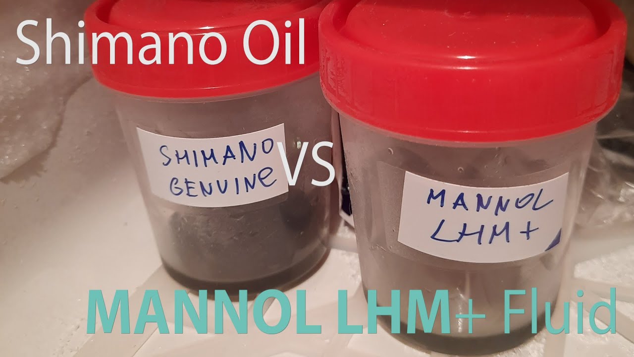 Гидравлическое масло для прокачки тормоза MANNOL LHM+ Fluid vs Shimano Mineral Oil (Тест в -15° )
