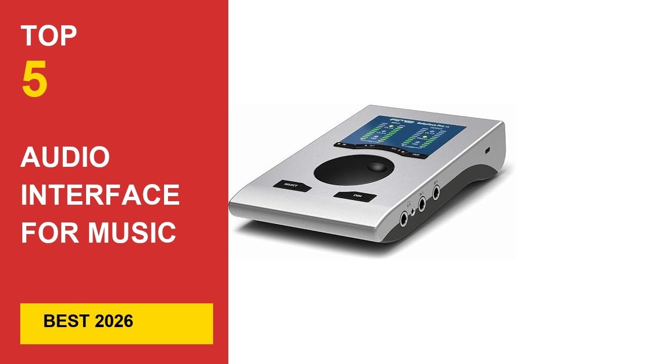 Best Audio Interface For Music Production in 2026 - Expert Reviews in ...