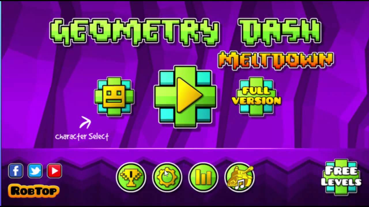 Geometry Dash Meltdown para Android 2016 - YouTube