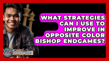What Strategies Can I Use To Improve In Opposite Color Bishop Endgames? - The Board Game Xpert