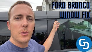 Quick Fix for Ford Bronco Window 'Relearn' Issue