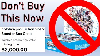 Weiss Schwarz Hololive Vol 2 Booster Box Reprint - BUY IT NOW!