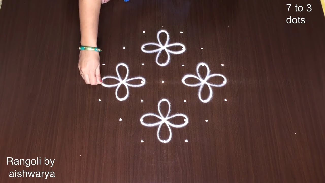 Very Very Easy Daily Rangoli