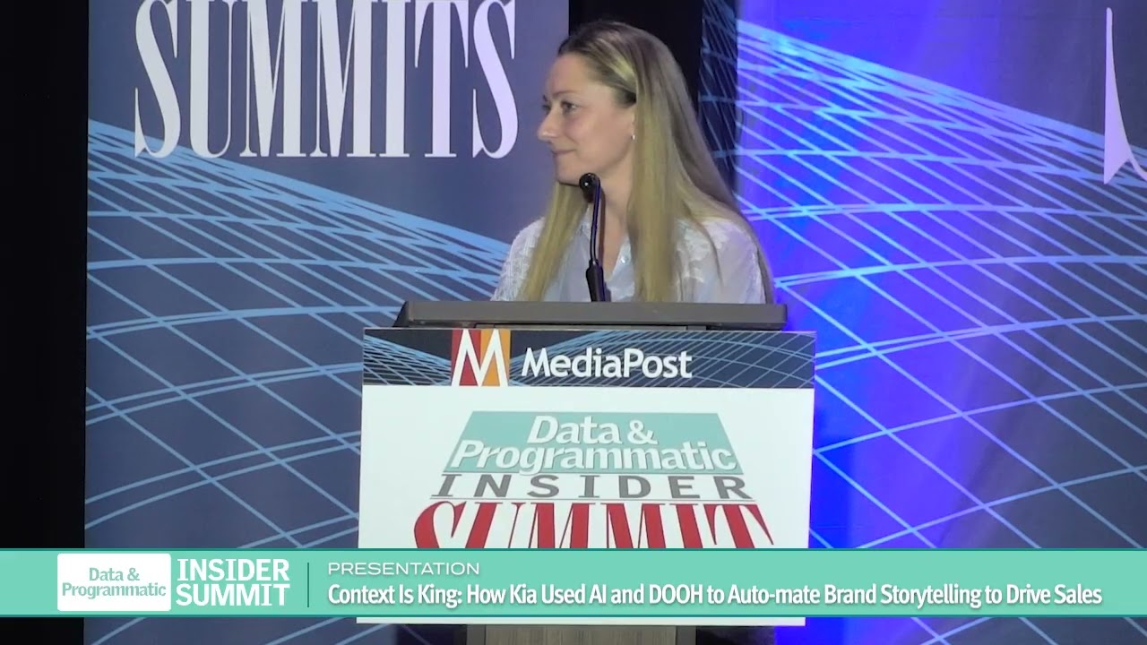 Presentation – How Kia Used AI and DOOH to Auto-mate Brand Storytelling to Drive Sales