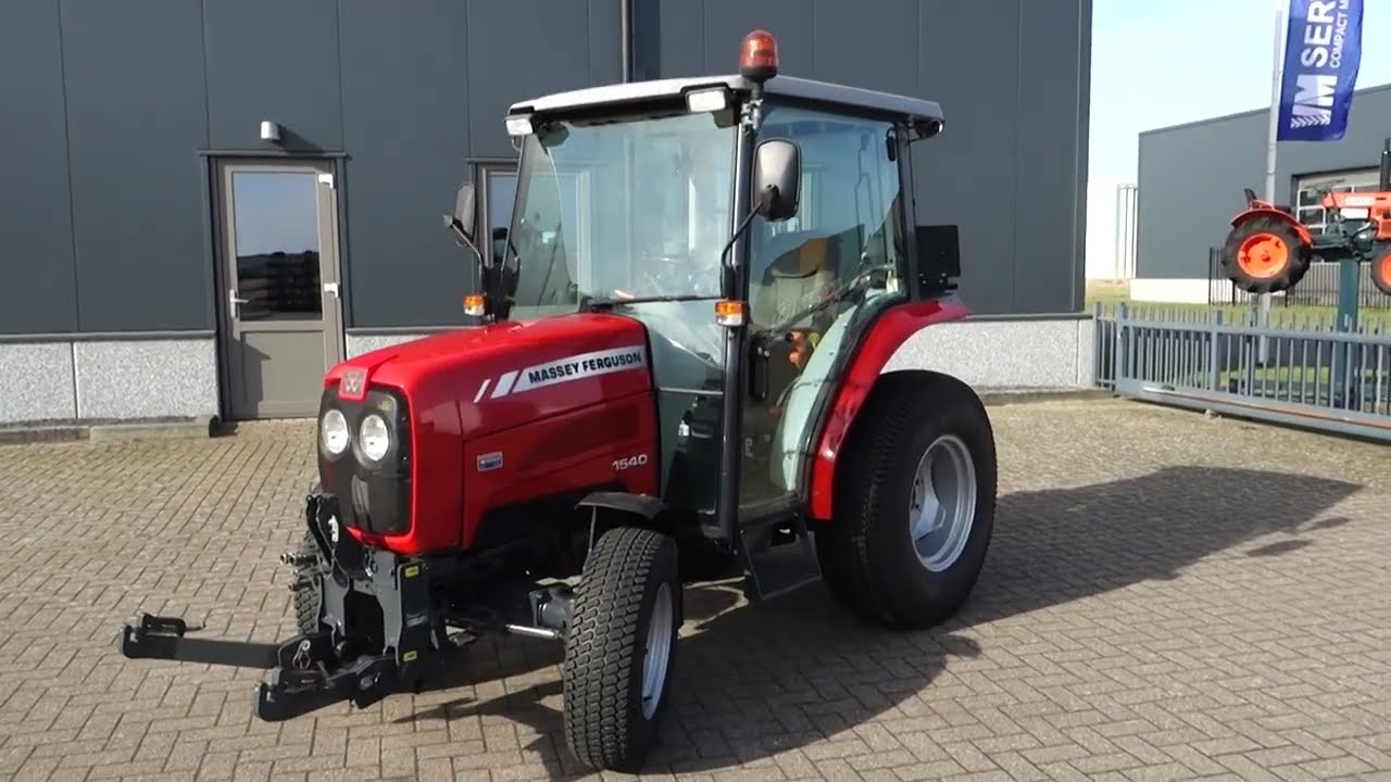 Massey Ferguson 1540 4wd HST / 3362 Draaiuren / Fronthef