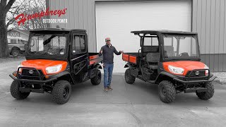 Kubota RTV Comparison: The NEW RTV-X1130 vs The RTV-X1140