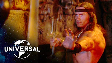 Conan the Destroyer | Arnold Schwarzenegger Battles His Way Out of a Crypt