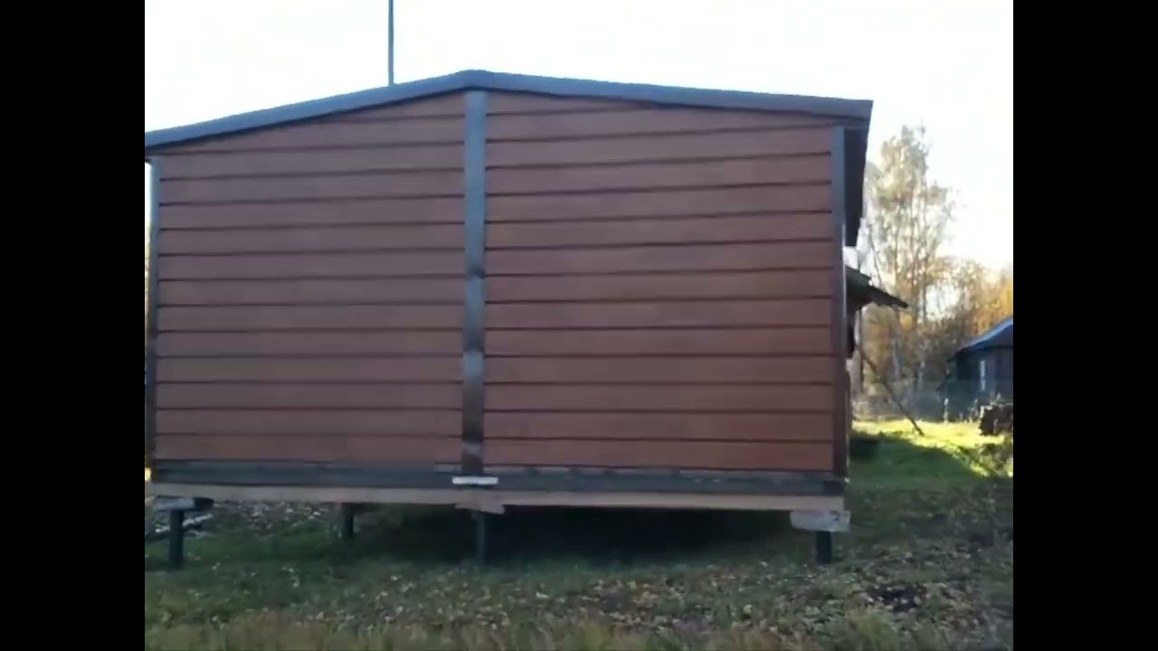 модульный дом 4.5х6.0 за 1 день😄