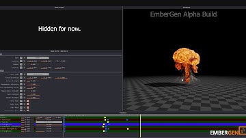 EmberGen - First Look At Our UI And Timeline Editor