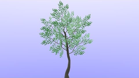 Blender 3D- Tree Speed Model (With Tutorial)