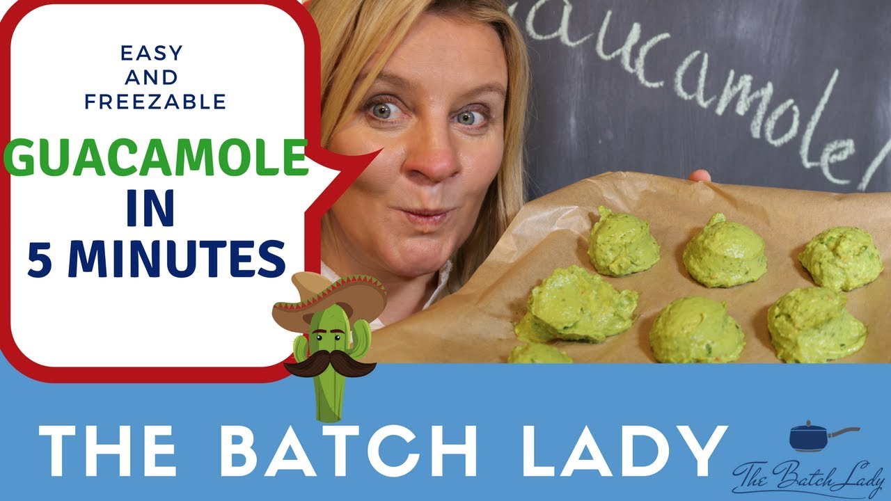 Easy & Freezable Guacamole