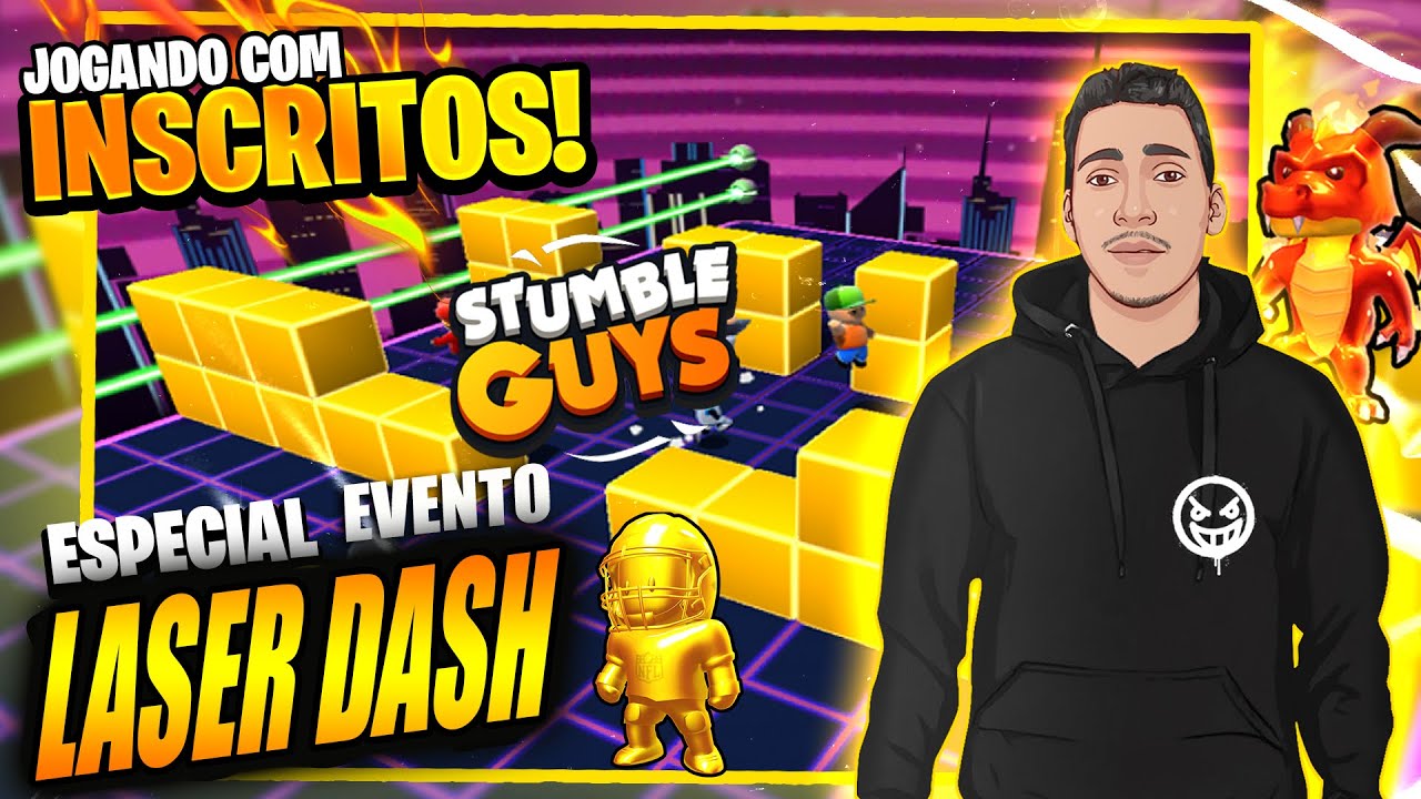 🟢STUMBLE GUYS AO VIVO 💫 JOGANDO COM INSCRITOS💫 PORTUGUÊS BRASIL  #stumbleguys #stumbleguyslive 