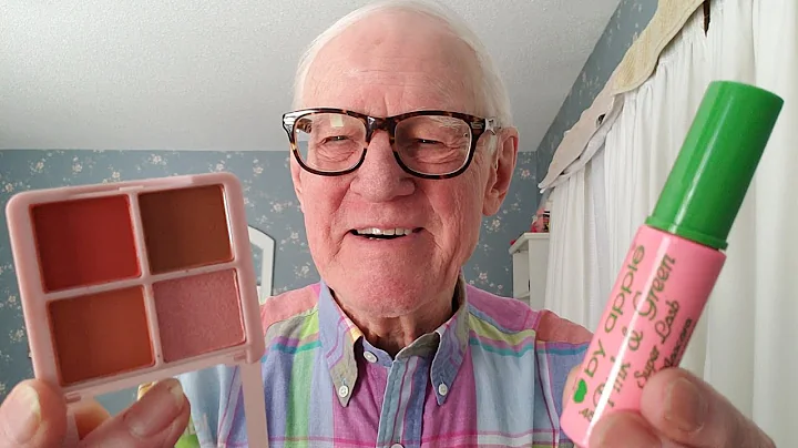 ASMR Grandpa 30 Minute Doing Your🌷Spring Makeup for Sleep (AFFIRMATIONS🌸ROLEPLAY🌸PASTELS)