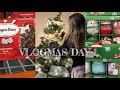 Vlogmas 2023 day 1  costco shopping decorating and some trip planning 