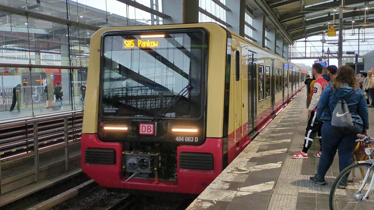 S-Bahn Berlin|Mitfahrt in der BR484 auf der S85 von Ostkreuz bis Pankow