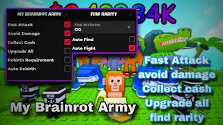 🥊 My Brainrot Army Script - FAST ATTACK, FIND RARITY - pastebin 2026