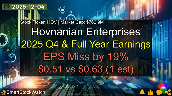 Hovnanian Enterprises (HOV|$762.9M) - 2025 Q4 & Full Year Earnings Analysis