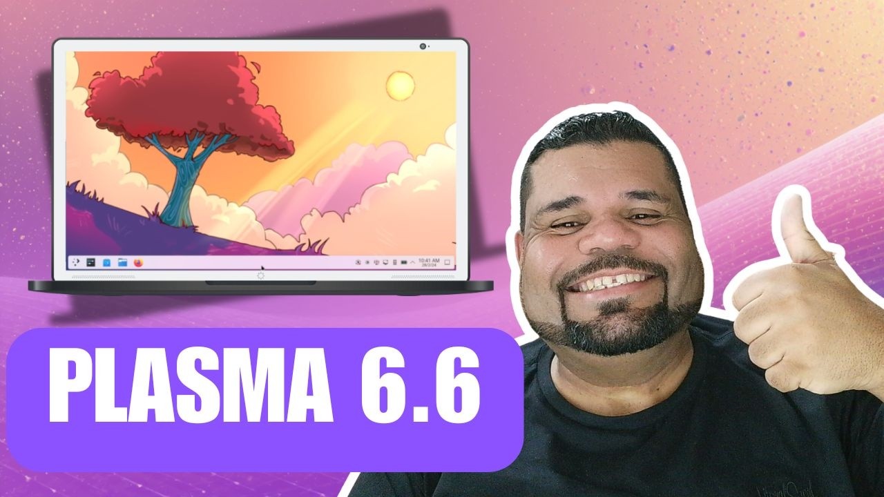 ⭐ KDE Plasma 6.6 foca em Desempenho e correção de Bugs