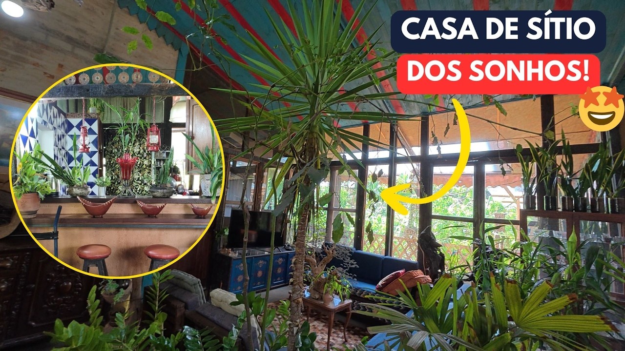 Essa CASA no interior de Minas vai te surpreender!