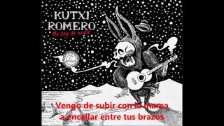 Video thumbnail of "Kutxi Romero - VENGO DEL MERCADO (Letra/2016)"