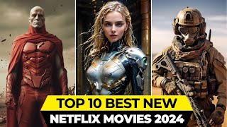 Top 10 New Netflix Original Movies Released In 2024 | Best Netflix Movies 2024