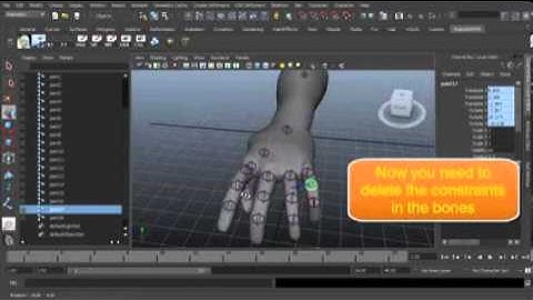 Maya Tutorial 4  Easy arm rig   YouTube