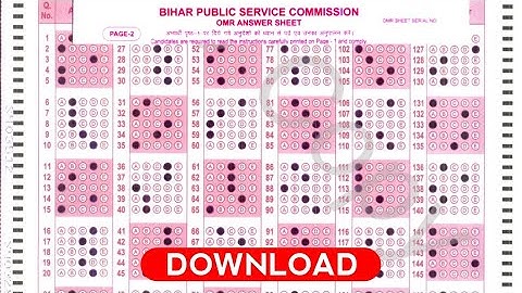 MY BPSC 67TH PT MARKSHEET, ⬇️ OMR Download 2022