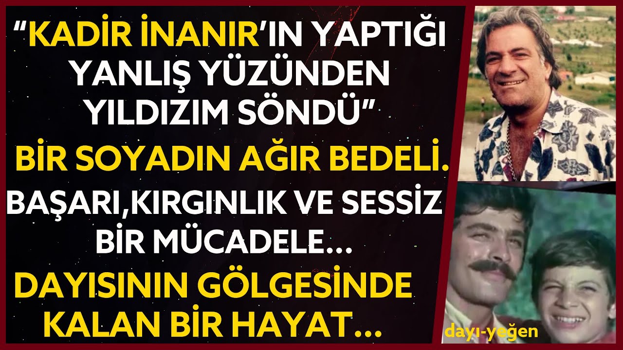 LEVENT İNANIR | Kadir İnanır Yüzünden Çocukluğumu Bile Yaşayamadım | 