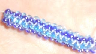 Бисероплетение - жгут из бисера /Beading - tourniquet of beads Бисероплетение - жгут из бисера /Beading - tourniquet of beads
