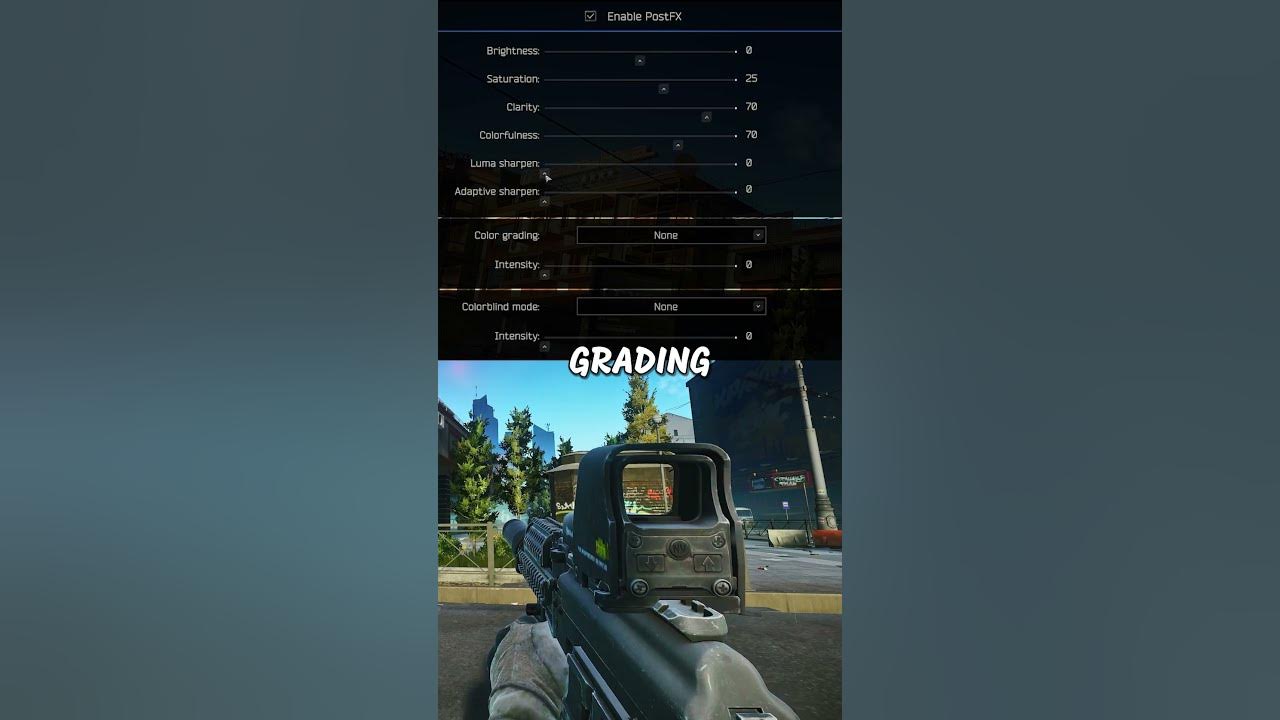 Best Escape From Tarkov Post FX Settings YouTube