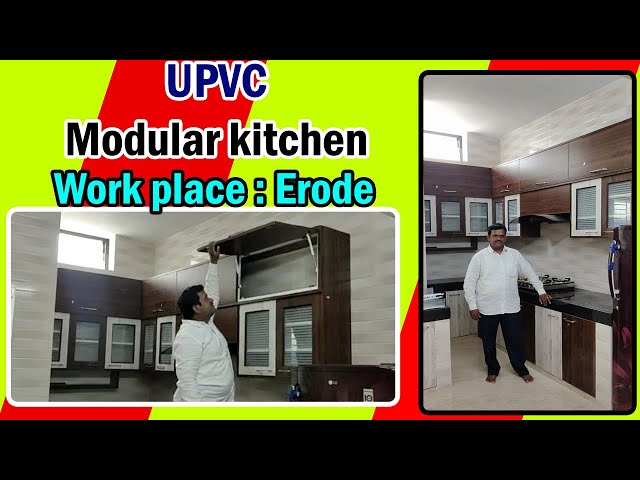 Modern Upvc Modular Kitchen