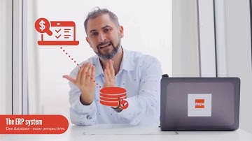 What is ERP Concept single source of truth, One database, many perspectives