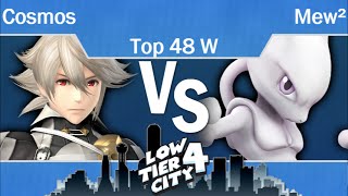 LTC4  - Cosmos (Corrin) vs Mew² (Mewtwo) Top 48 - Winners - Smash 4